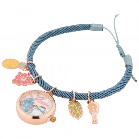 Lilo and Stitch Charm Bracelet with Watch